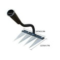 thumbnail image 1 of Tuphregyow Heavy-Duty Garden Hoe and Rake Combo - Durable Metal Rake for Effective Weeding, Digging, and Cultivating in Farm and Garden Settings A, 1 of 2