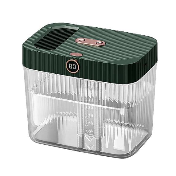 Tuphregyow Humidifiers For Bedroom, 5L Cool Mist Humidifiers With Remote Control & Nightlight, Large Capacity Humidifier Auto Shut For Baby Room, Home, Plants Green