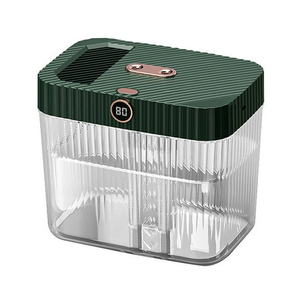 Tuphregyow Humidifiers For Bedroom, 5L Cool Mist Humidifiers With Remote Control & Nightlight, Large Capacity Humidifier Auto Shut For Baby Room, Home, Plants Green