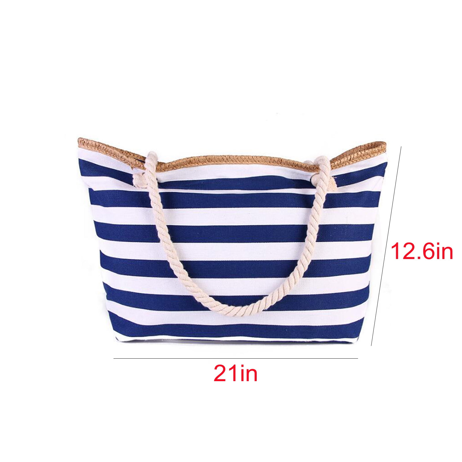 Large Flag Tote Bag - Reusable Shopping Bag For Beach, Travel, Gym & Groceries | Foldable 40x50x16cm Tote