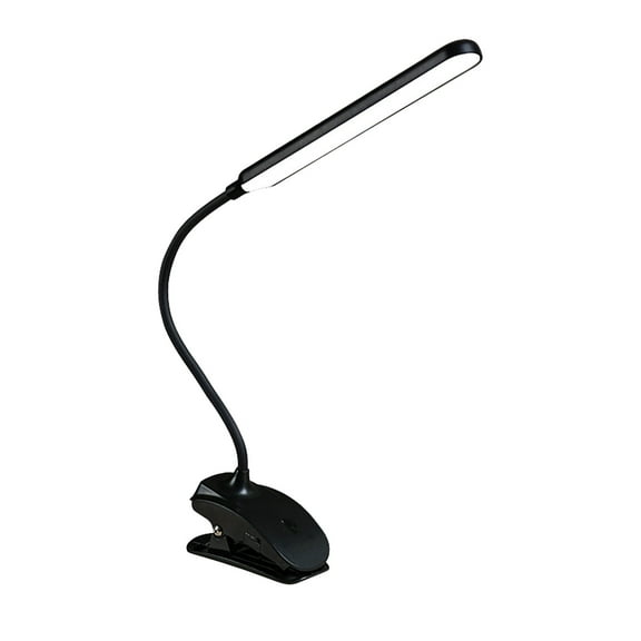 Tuphregyow Led Reading Light With Clip Usb Rechargeable Book Lights,Eye Protection Led Flexible Neck Night Bed Lamp Touch Control Portable Clamp Desk Lamps for Bed Headboard, Computers