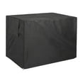 thumbnail image 1 of Tuphregyow Medium and Large Dog Crate Cover Durable Oxford Fabric Kennel Cover with Protection Mesh Window for Pet Cage Black, 1 of 9