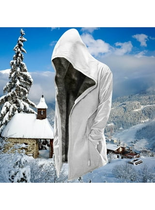 White 2025 fleece sweater