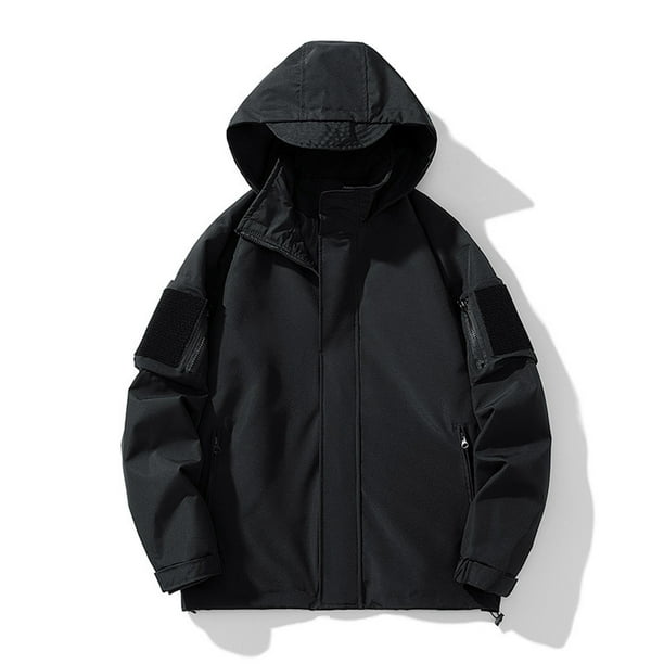 ジャケット・アウター UTILITY HOODED JACKET BLACK L UTILITY HOODED JACKET BLACK L
