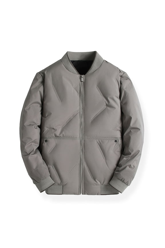 Modern Men's Cotton Linen Shacket - Lightweight Button Down Work Coat with Overshirt Style, Fashionable and Cozy Khaki L