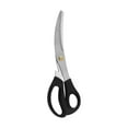 thumbnail image 1 of Tuphregyow Multifunctional Stainless Steel Scissors with Comfort Grip Multipurpose Shears for Chicken, Steak, BBQ, Crafts, Office Non-Slip, Effortless Cutting, Stylish Design for Home, School Black, 1 of 9