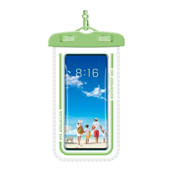 Tuphregyow Phone Case with Removable Lanyard Waterproof Phone Bag Phone Case with Removable Lanyard Waterproof Phone Bag for Outdoor Activities Light Green