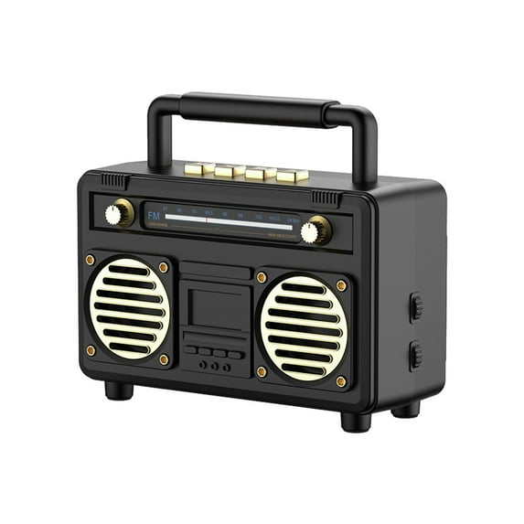 Tuphregyow Portable Bluetooth Speakers,Wireless Speaker Loud Stereo Sound,Outdoor Speaker With Bluetooth 5.0,Deep Bass,Clear Stereo Sound,Dual Pairing Average 7H Playtime for Home,Party,Travel