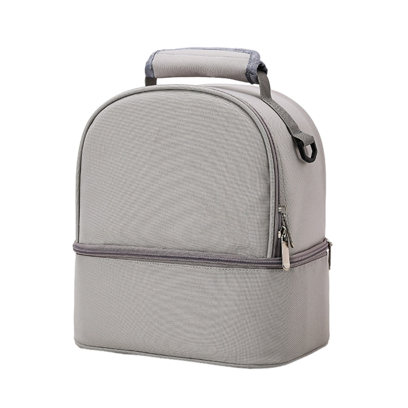 Tuphregyow Portable Insulated Breastmilk Storage Backpack Mommy Bag with Ice Pack, Ideal for Mother and Baby, Refrigerated for Long lasting Preservation Gray