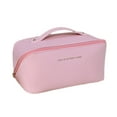 thumbnail image 1 of Tuphregyow Portable Multifunctional Storage Bag Outdoor Travel Bag with Wear Resistance and Splashproof Features Ideal for Travel, Sports, Office, and School Use Pink, 1 of 8
