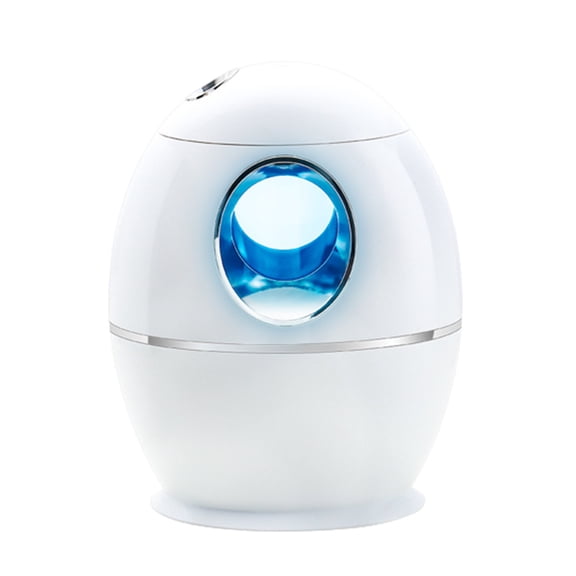 Tuphregyow Premium 800ml Essential Oil Diffuser Aromatherapy Fragrance Oil Humidifier Vaporizer, Quiet Mist Humidifier for Plants and Office, USB Powered White
