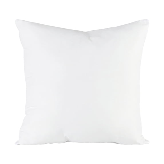 Tuphregyow Premium Polyester Throw Pillow Insert, 45x45x8cm, Machine Washable, Ultra-Soft Glossy Loft for Decorative Pillow Covers white