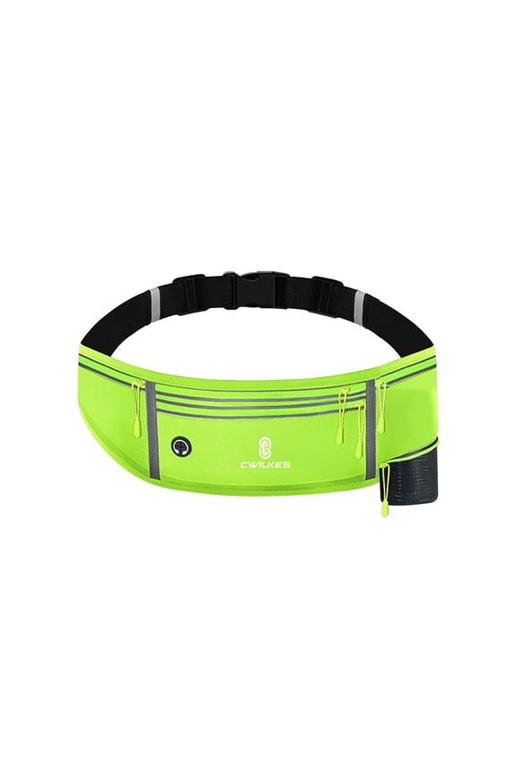 Slim Running Belt Fanny Pack,Waist Pack Bag,Reflective Runners Jogging Pocket Belt,Casual Hands-Free Wallets Waist Pack Phone Bag Gifts for Sports Festival Workout Traveling Running