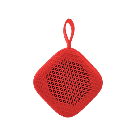 Tuphregyow Small Bluetooth Speaker,Mini Portable Wireless Speaker,49-Foot Bluetooth Range,Enhanced Bass,Support Insert Card,Bluetooth Speaker For Travel,Hiking,Car,Gift Red
