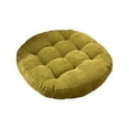 thumbnail image 1 of Tuphregyow Thickened Soft Corduroy Cotton-Filled Chair Cushion, Multipurpose and Colorful Seat Pillow for Kitchen, Dining Room, and Patio Use Green, 1 of 8