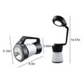 thumbnail image 1 of Tuphregyow Versatile 3 in 1 LED Camping Light Flashlight Portable Tent Light, Home Table Lamp with Rechargeable Battery Gray, 1 of 7