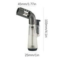 thumbnail image 1 of Tuphregyow Waterproof Lighter,Metal Lighter, Bend Blast Flameproof Burner Outdoor Barbecue Kitchen Baking Lighter,Refillable Butane Lighter Gifts for Dad, for Candle Kitchen BBQ, 1 of 7