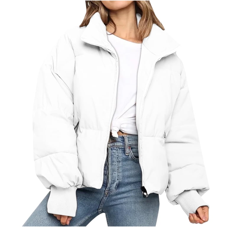 Tuphregyow Women Packable Puffer Jacket Lightweight Quilted Padded 