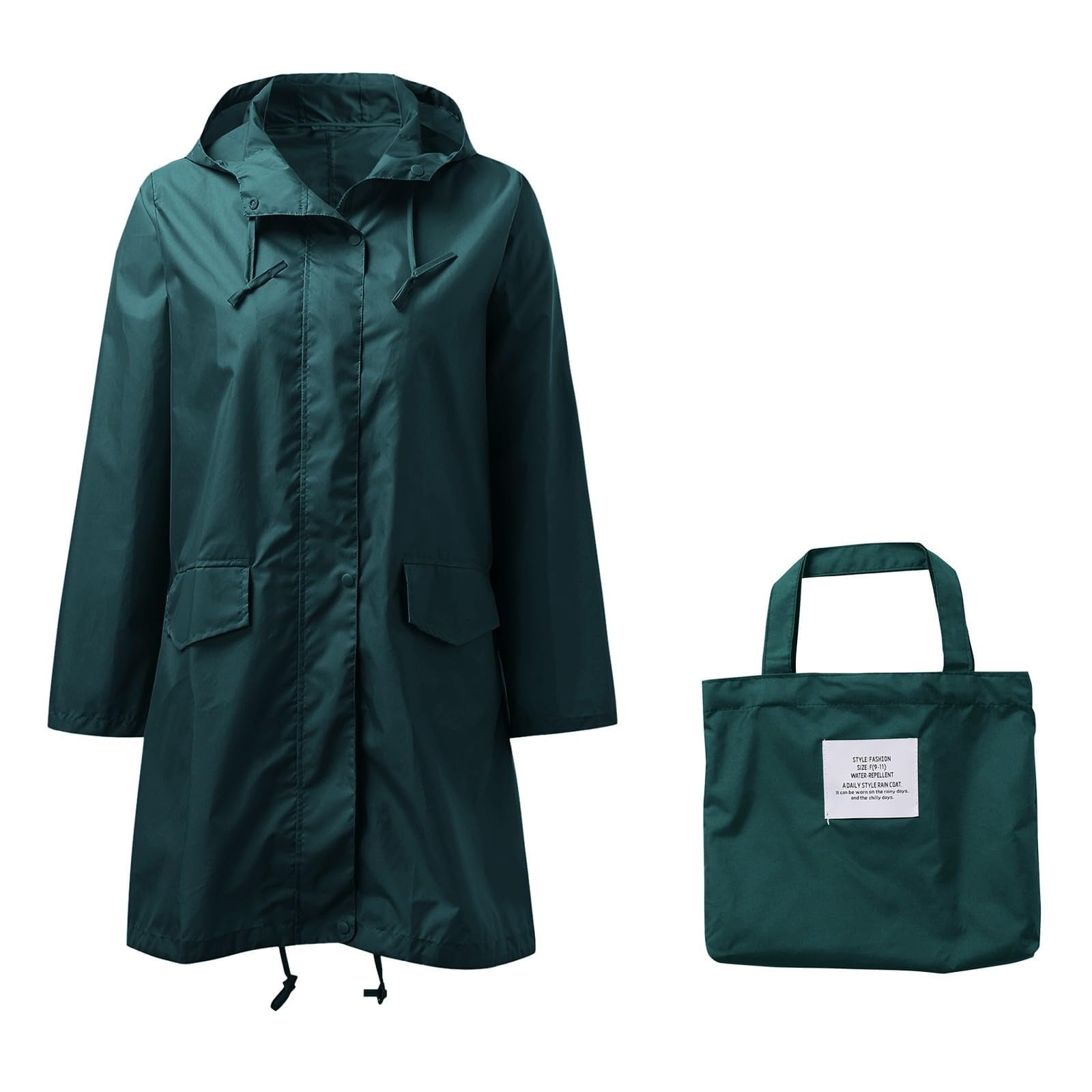 Tuphregyow Women Waterproof Rain Jacket Trendy for Hiking Travel ...