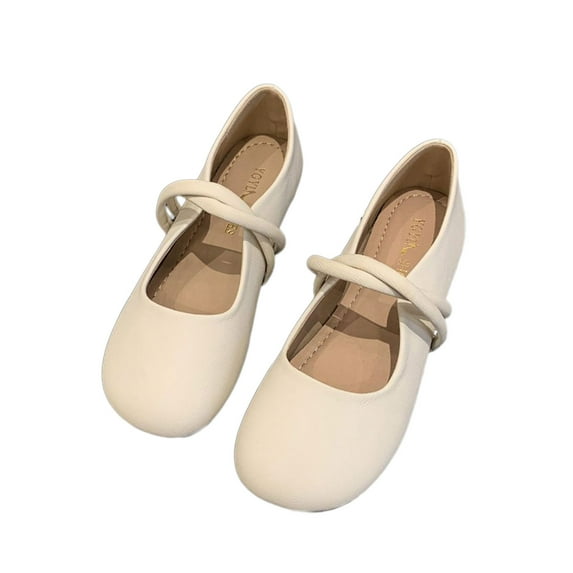 Tuphregyow Women's Round Toe Flat Shoes Elegant and Comfortable Slip on Soft Sole Shoes, Ideal for Office, Classic Outdoor, and Dressy Wear, Lightweight and Non slip Beige 40