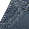 thumbnail image 1 of Tuphregyow Women's Straight Leg Leisure with Pockets Denim Pants Work Stretch Relaxed Button Pants High Waist Slim Jeans Pants Workout Hiking Office Solid Trendy Light Blue XXXXL, 1 of 6