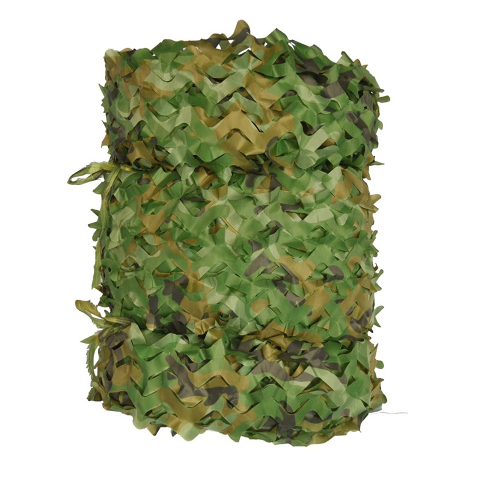 Tuphregyow Woodland Camouflage Netting Ideal for Hunting, Decoration, Sun Shade, Party, Camping, and Outdoor Activities Mesh Cover and Blind multicolor