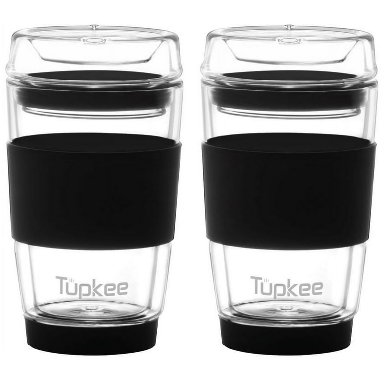 Glass Tea Tumbler (Black)