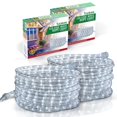 thumbnail image 1 of Tupkee LED Rope Light Cool-White - 24 Feet 7.3 m, for Indoor and Outdoor use - 10MM Diameter - 144 LED Long Life Bulbs Decorative Rope Tube Lights - Pack of 2, 1 of 7