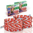 thumbnail image 1 of Tupkee LED Rope Light Red & White - Candy Cane Peppermint Rope Lights - 24 Feet 7.3 m, for Indoor and Outdoor use - 10MM Diameter - 144 LED Long Life Bulbs Decorative Rope Tube Lights - Pack of 2, 1 of 7