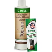Tupkee Universal Descaling Solution for Keurig Breville Nespresso & Delonghi 2 Uses Coffee Machine Descaler Cleaner Liquid To Descale Automatic Coffee Makers & Espresso Machines