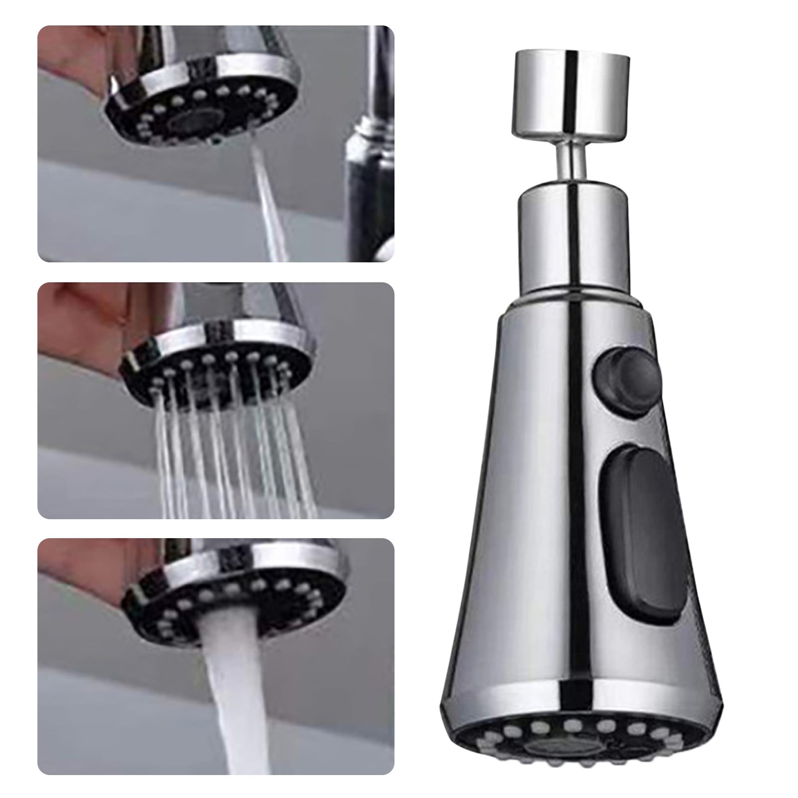 Tuplbcv 3way Kitchen Faucet Kitchen Faucet Can Be Universally Rotated