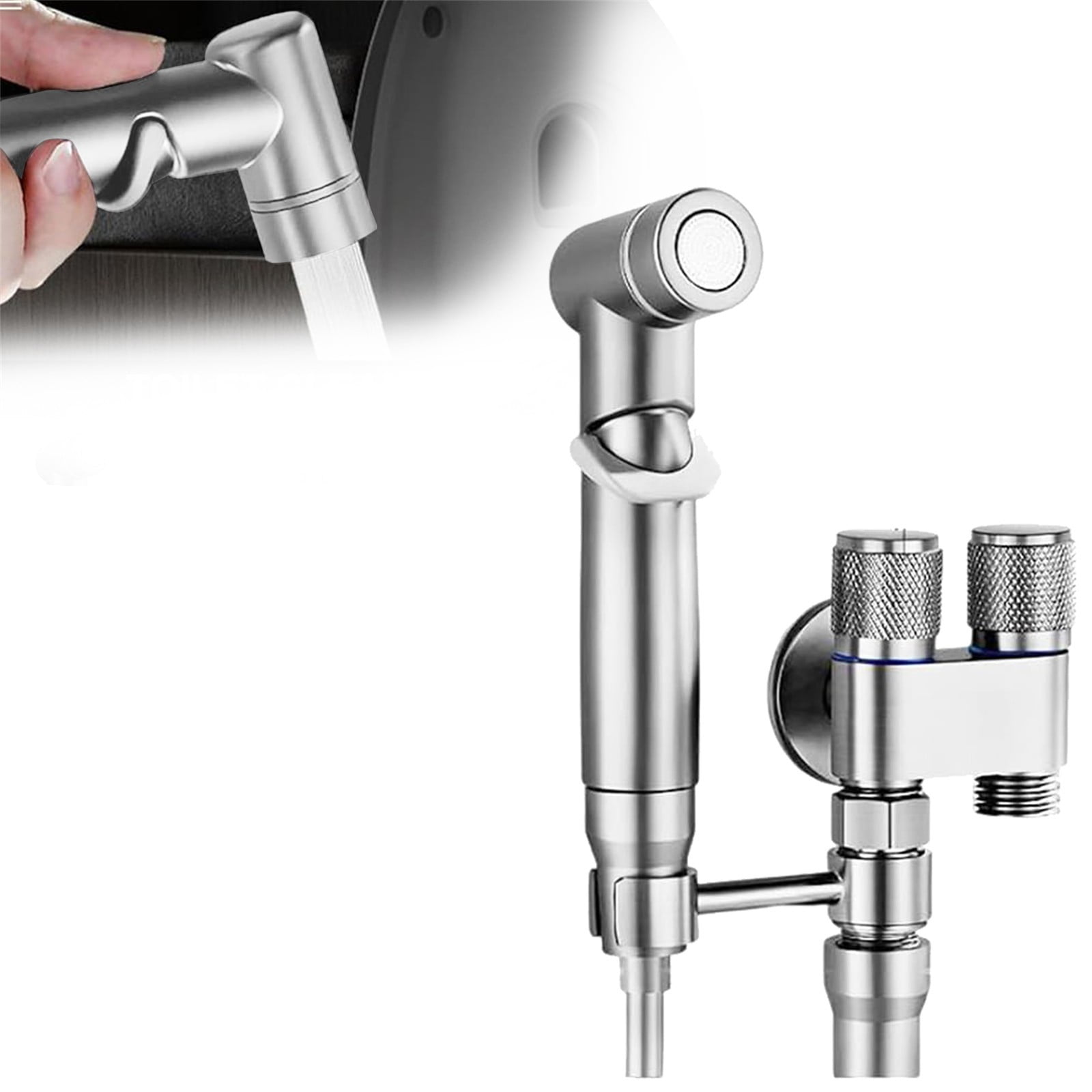 Tuplbcv High End Bathroom Spray Toilet Partner One In Two Out Double Double Water Powerful Spray ...