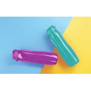 Tupperware Aquaslim 1 L Water Bottles Fliptop 2 color in 1 set Multicolor