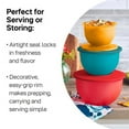 Tupperware Brand Impressions 6Piece Classic Bowl Set (3 Bowls + 3 Lids