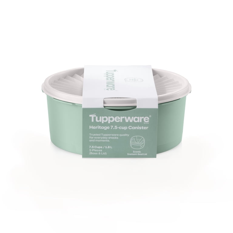 Tupperware Heritage 7.5-Cup Cookie & Food Storage Container with