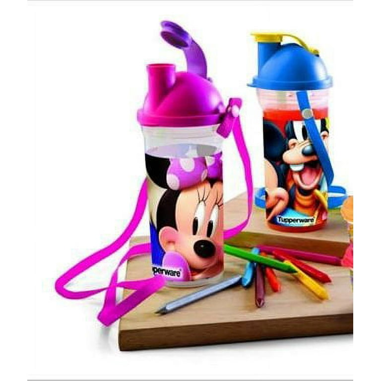 Tupperware Disney Minnie Plastic Bottle, 500ml, Multicolour