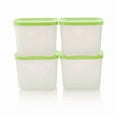 thumbnail image 1 of Tupperware Fm Ii Small High Green Freezermate Container 1.1L Set Of4- 1100 Ml, Plastic,, 1 of 1