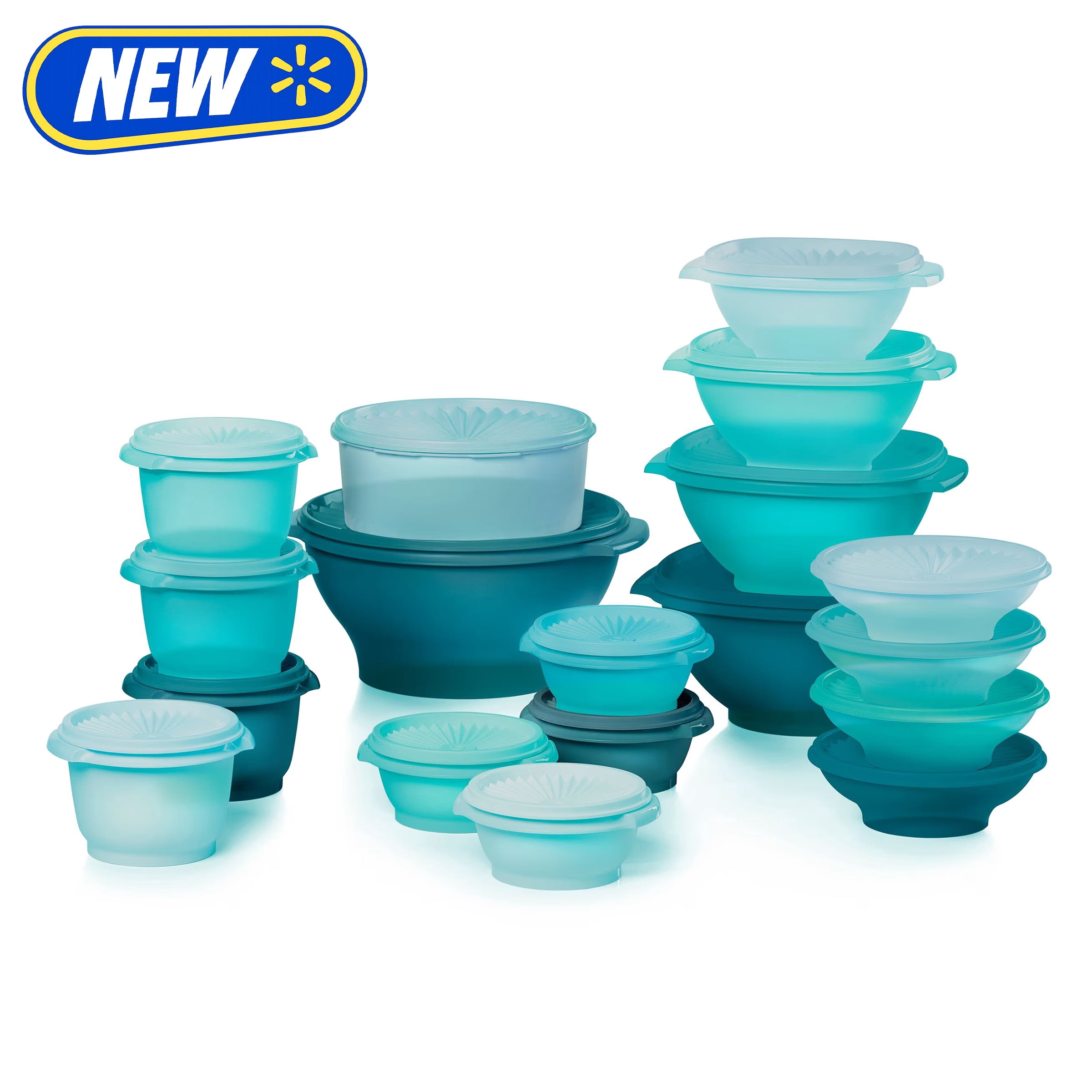 Tupperware Heritage 36 PC Set - Green