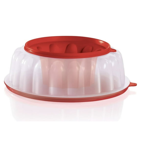 Tupperware Jel Ring Mold Red
