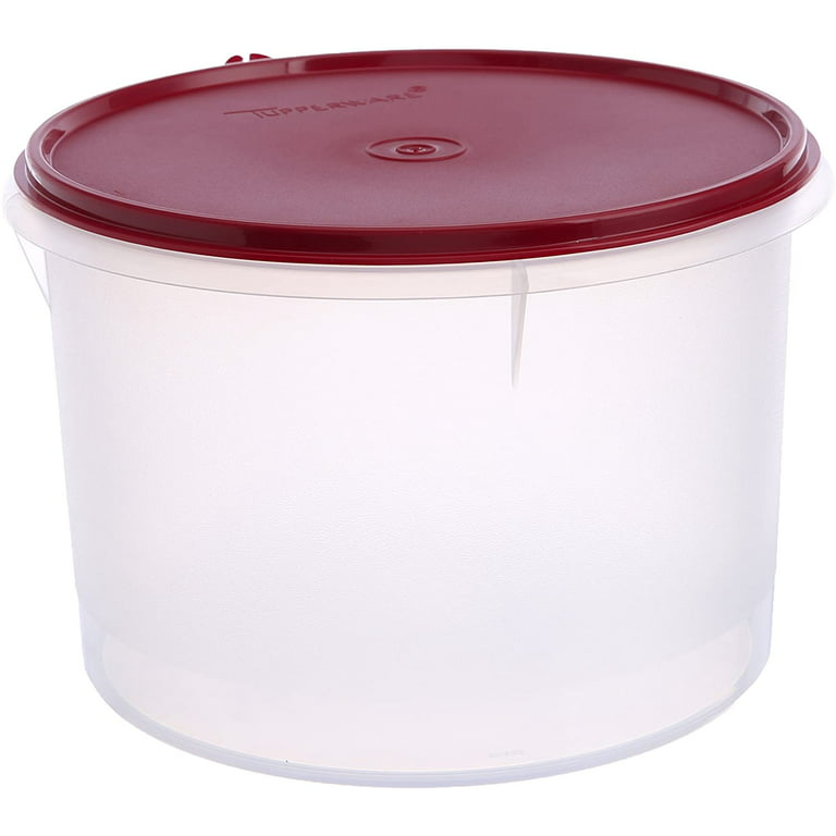 Tupperware Plastic Round Container, for Food Storage