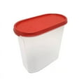thumbnail image 1 of Tupperware Modular Mates Oval Shape Red Seal Dry Storage 1.1 Litre Capacity Containers Box, 1 of 3