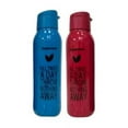 thumbnail image 1 of Tupperware New Aquasafe Printed 750 Ml Water Bottle Set Of 2 Christmas Gift, 1 of 1