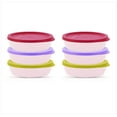thumbnail image 1 of Tupperware Plastic Storage Jar- 200 ml, 6 Pieces, Multicolour, 1 of 3