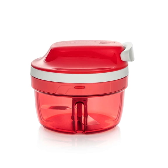 Tupperware Power Chopper Mini - Manual Food Processor - 300ml Capacity - No Electricity Needed - Ideal for Chopping Herbs, Nuts, Garlic, Vegetables - Food Preparation Accessory & Kitchen Gadget Y101