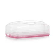 Tupperware 9'' x 13'' Plastic Rectangular Cake and Cupcake Carrier