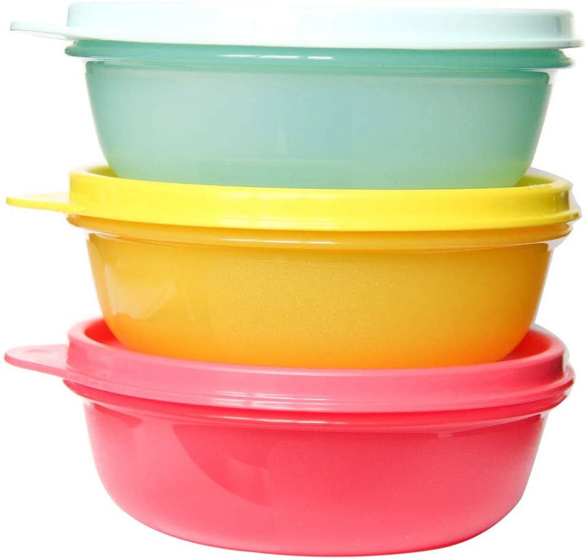 Tupperware S.S. Bowl Airtight Storage Container Set of (3 x 1,27 Cups)