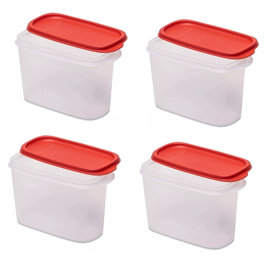 Tupperware Smart Storer 1.1 Ltr Set Of 4 Kitchen Dry Storage Container Set