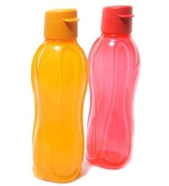 Tupperware Aquasafe Gold Water Bottles - 2 Pack, 750ml Each, Leak-Proof Flip Top, Wide Mouth, Gift Box - View #11
