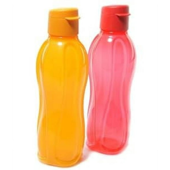 Tupperware Tupperware FlipTop Aquasafe 1000 ml Water Bottles(Set of 2, Multicolor) Water Bottles(Set of 2, Multicolor)