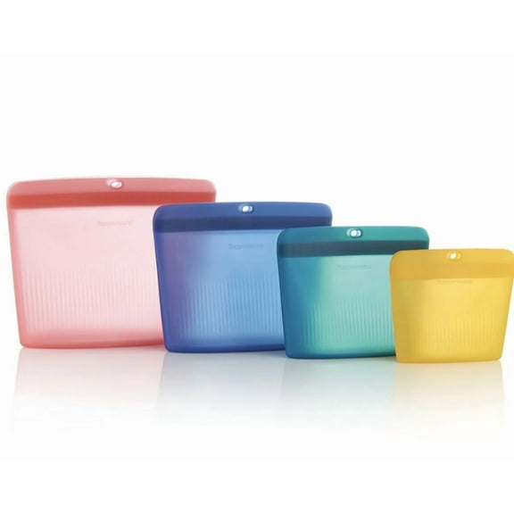 Tupperware Ultimate Silicone Stand Up Bag Set